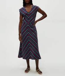 Tess Embroidered Midi Dress | Nocturnal