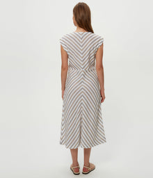 Tess Embroidered Midi Dress | White