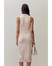 Calesia Midi Dress | Ivory
