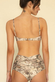 Simonette Bikini Top | Camo
