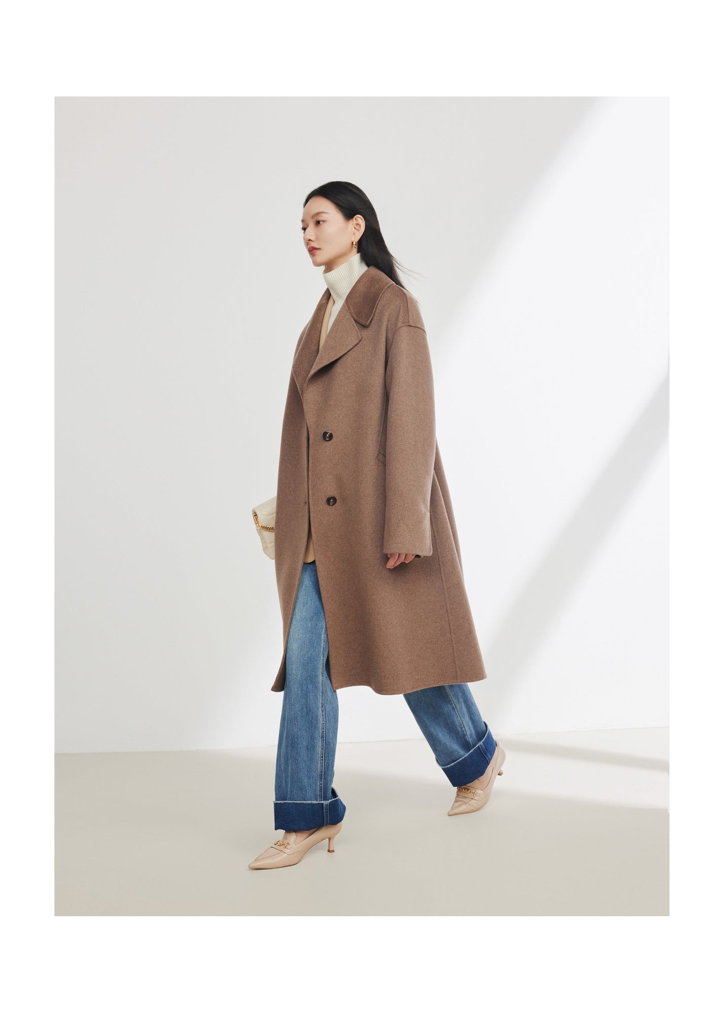 Cashmere Coat Coat | Brown