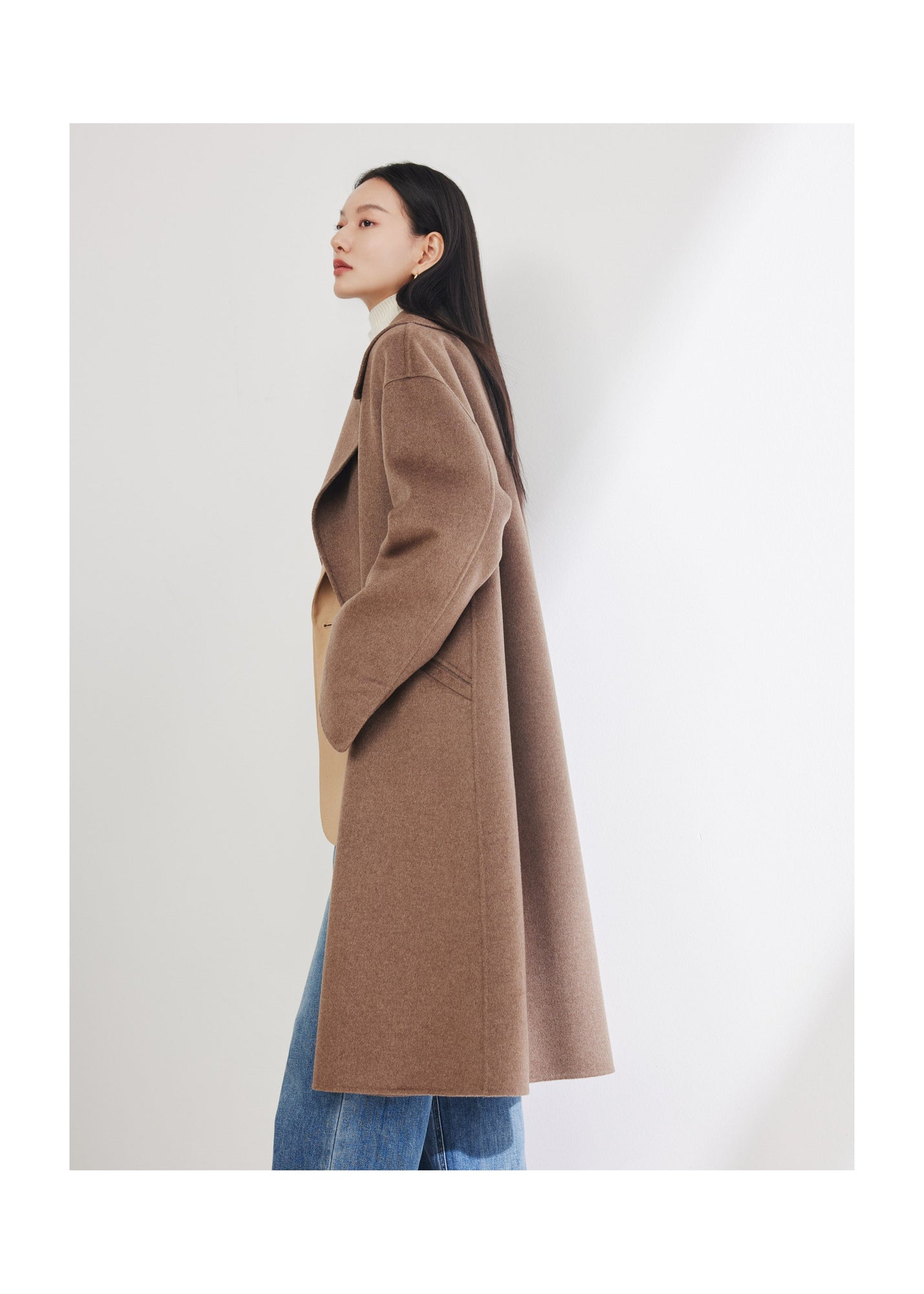 Cashmere Coat Coat | Brown