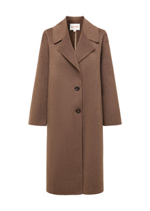 Cashmere Coat Coat | Brown