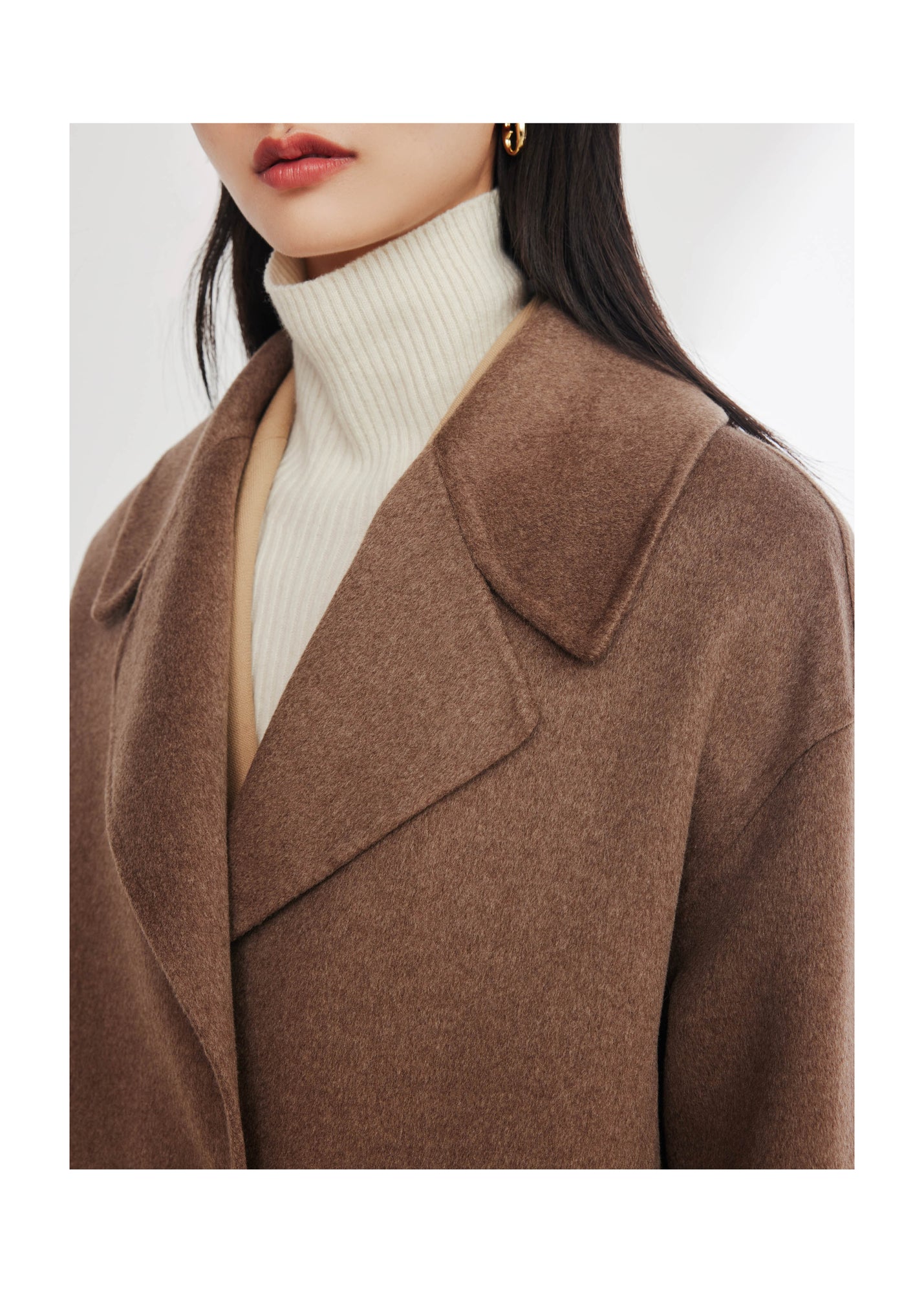 Cashmere Coat Coat | Brown
