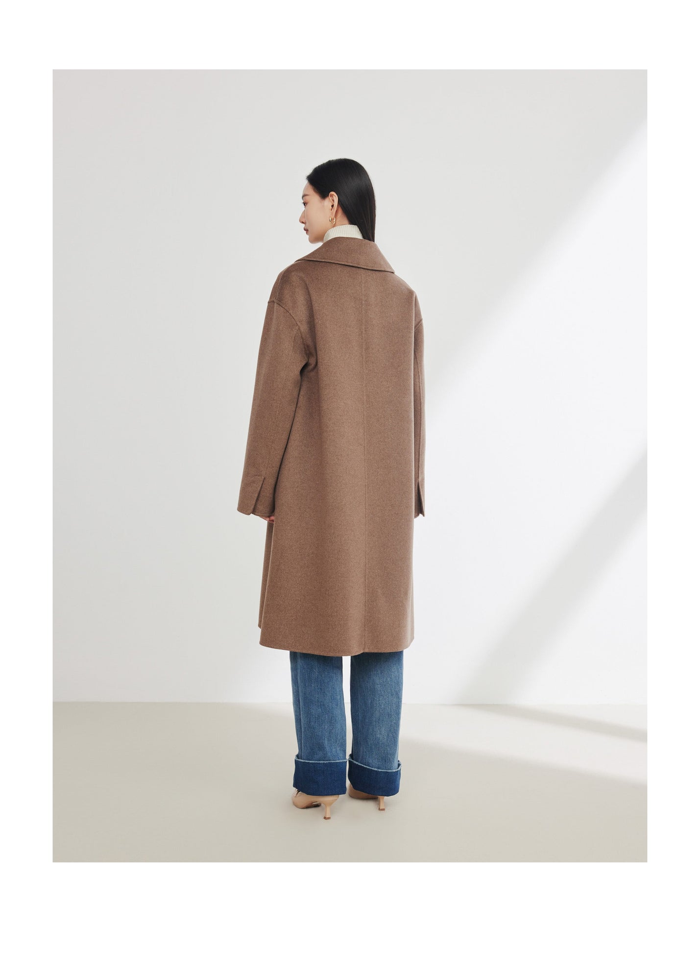 Cashmere Coat Coat | Brown