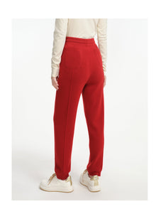 Cashmere Jogger Pants | Red