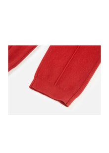 Cashmere Jogger Pants | Red