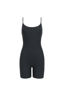 Alina Midi Onesie | Charcoal