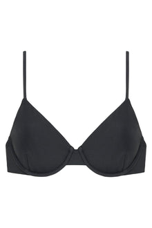 Dainty Bikini Top | Charcoal