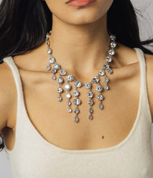 Chase Statement Necklace | Crystal