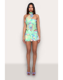 Chiffon Wrap Around Top | Ardere Floral Print