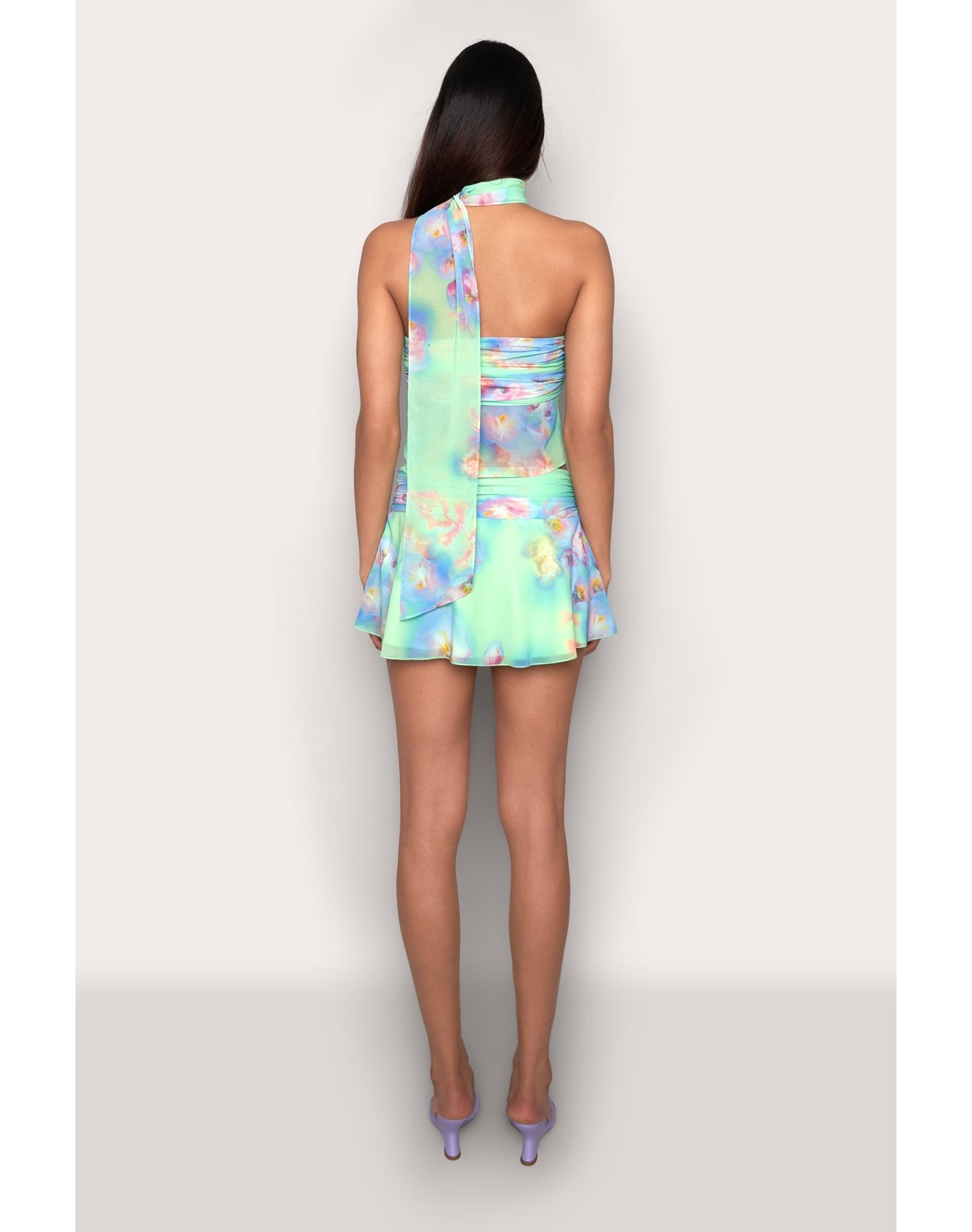 Chiffon Wrap Around Top | Ardere Floral Print