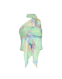 Chiffon Wrap Around Top | Ardere Floral Print