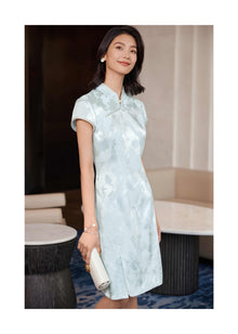 Chinese-style Dress | Blue