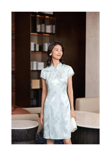 Chinese-style Dress | Blue