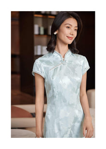 Chinese-style Dress | Blue