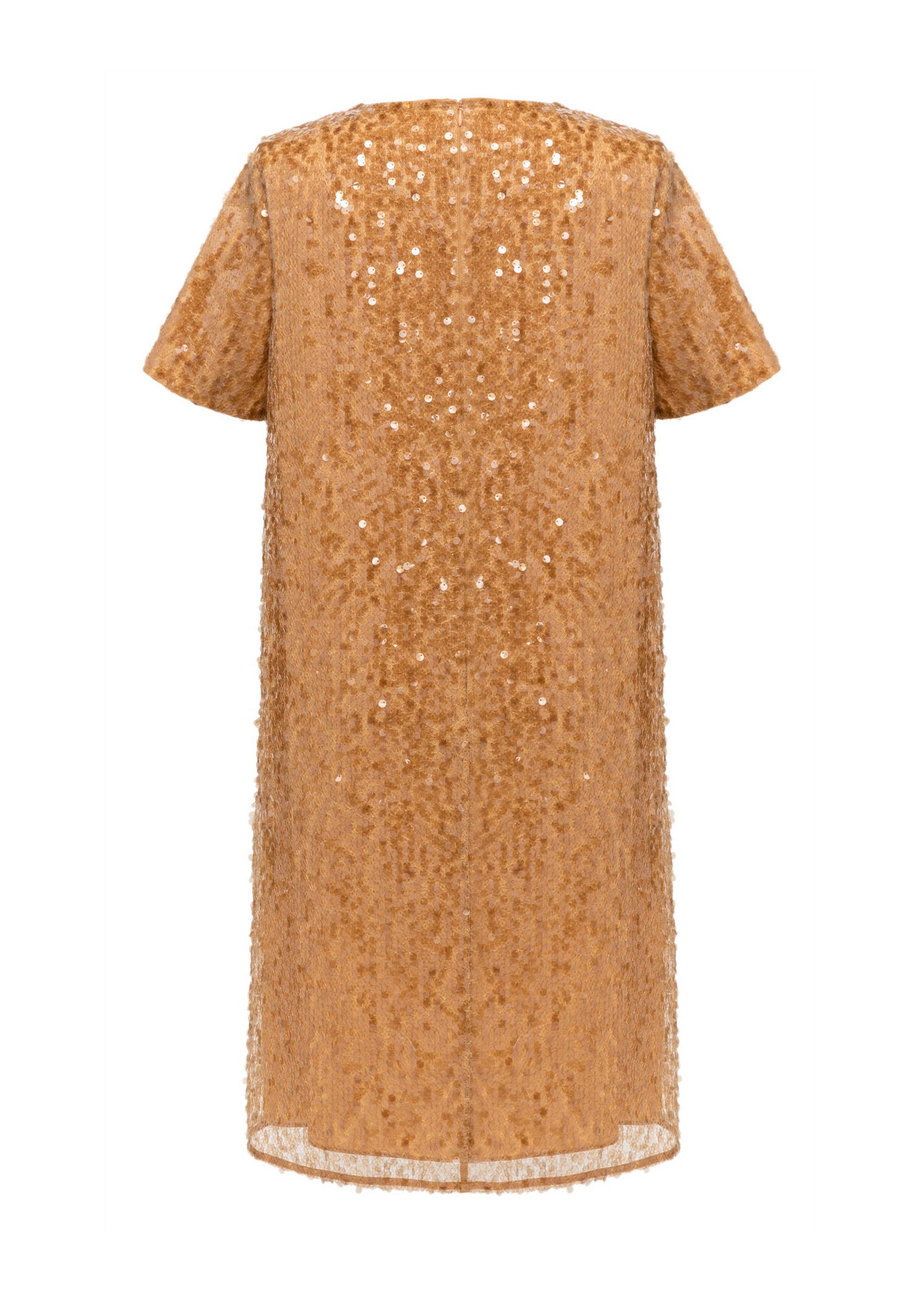 Chinese-style Loose Fit Dress | Golden