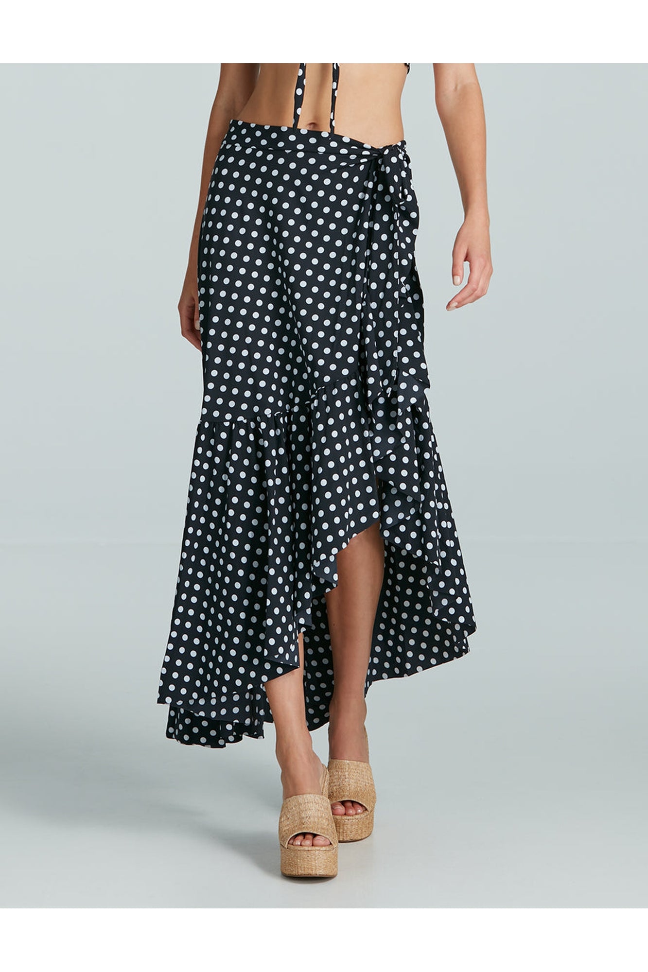 Classic Convertible Cover-Up Skirt | Polka Dot