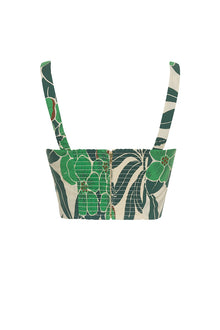 Claudine Top | Palm Beach Green