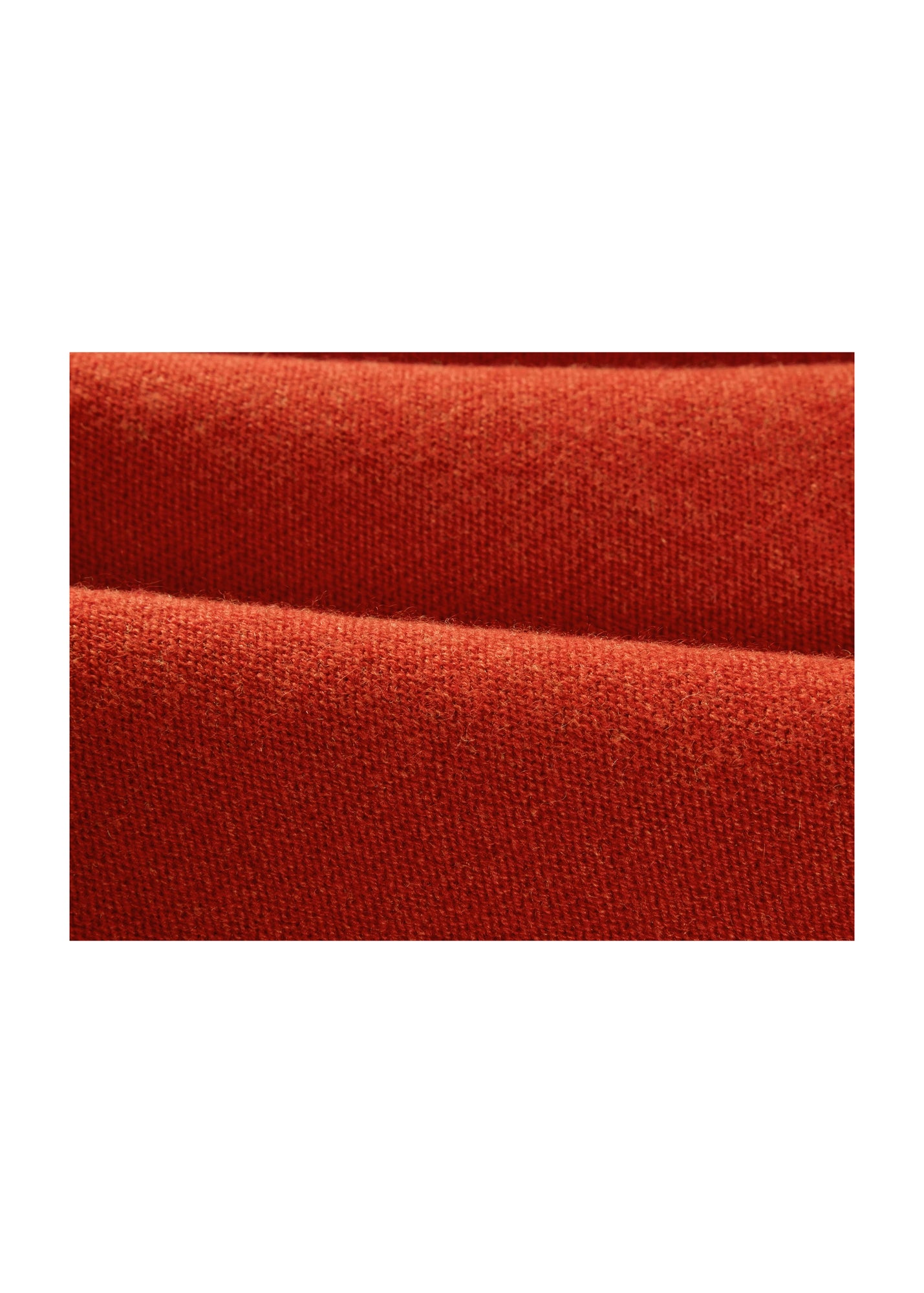 Contrast Knit Cardigan | Orange