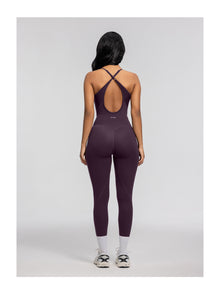Contrology Crossback Bodysuit | Midnight Plum