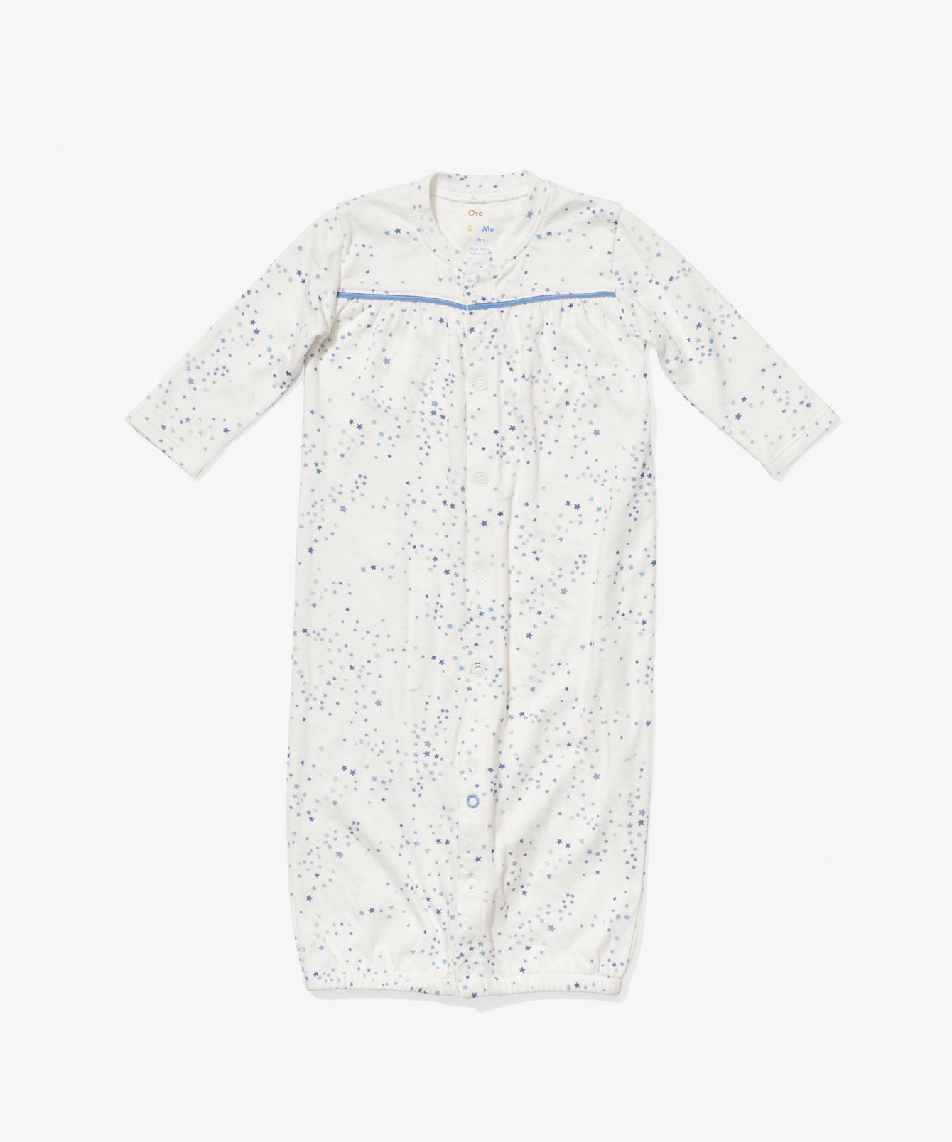 Kids Unisex | Convertible Gown | Blue/White