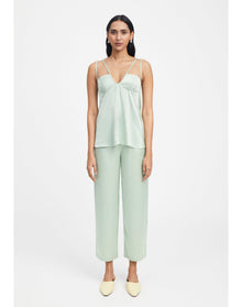 Cornel | Satin Cami Top | Jade