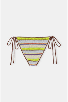 Crochet String Bikini Bottom | Multicolour