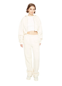 Womens | Flared Sweatpants | Ivory