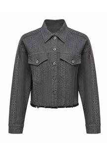 Cropped Jacket | Grey