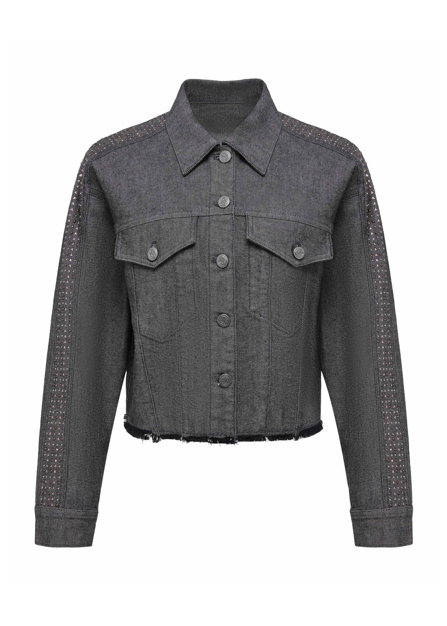 Cropped Jacket | Grey