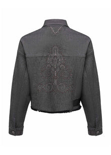Cropped Jacket | Grey
