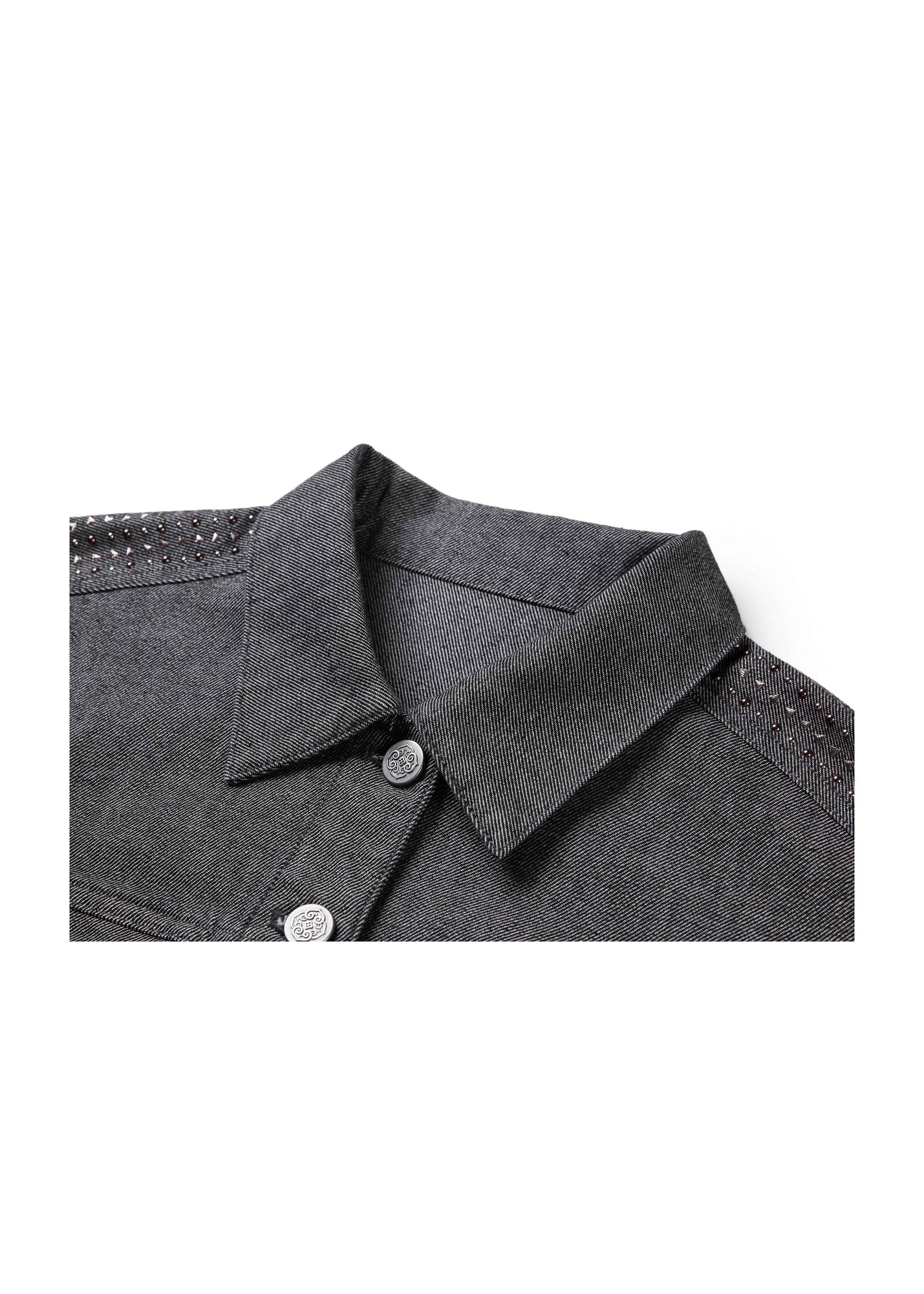 Cropped Jacket | Grey