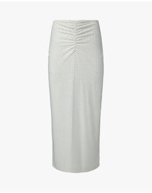 Crystal Midi Skirt | Ecru