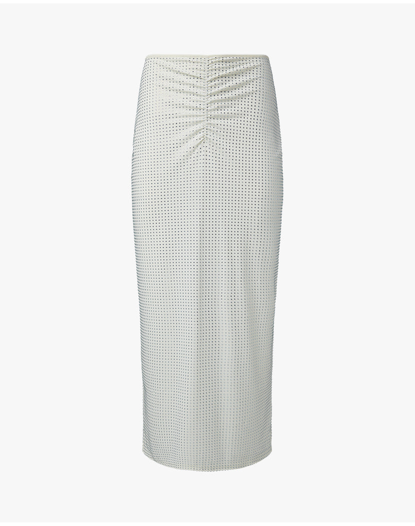 Crystal Midi Skirt | Ecru