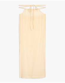 Cutout Midi Skirt | Beige