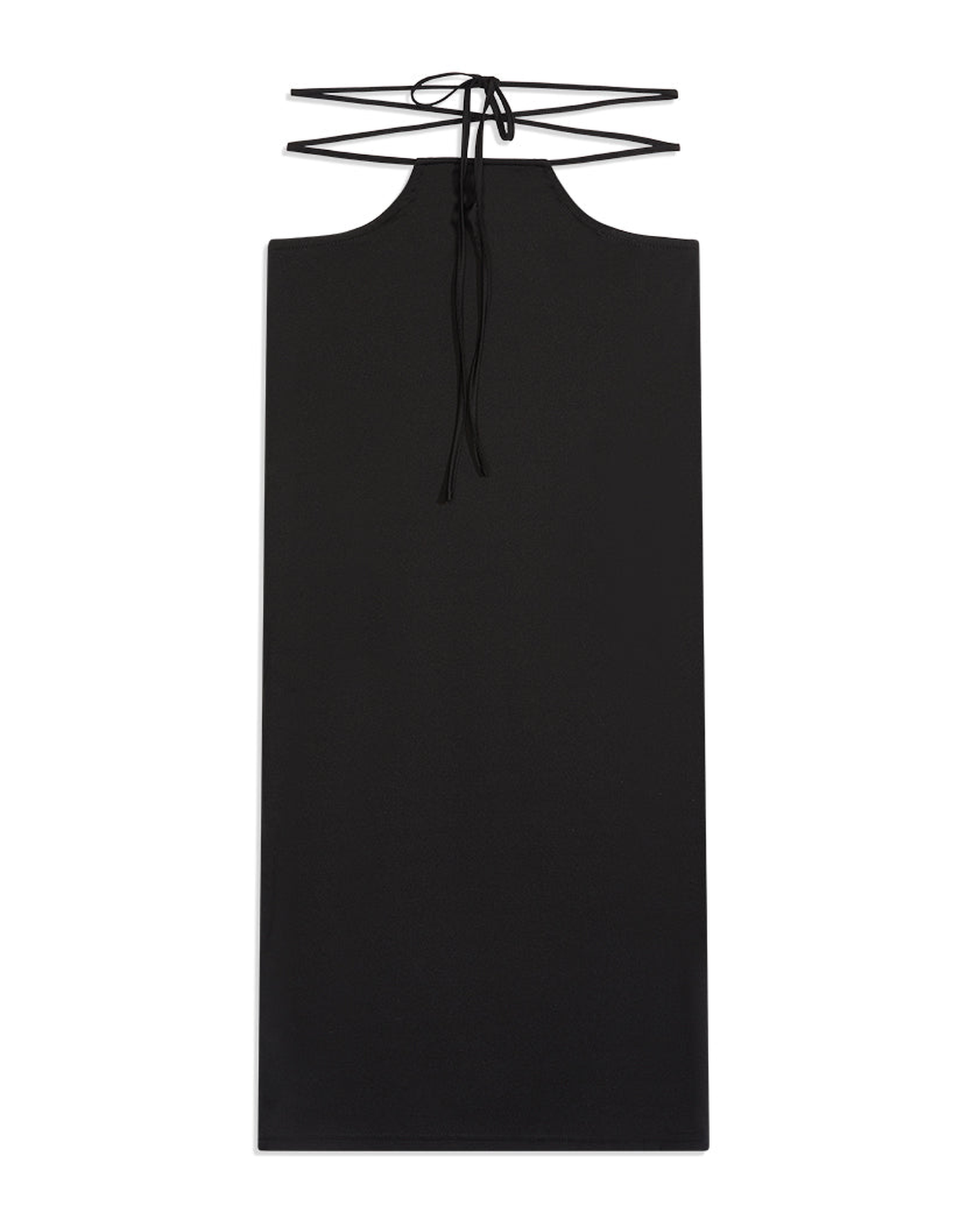 Cutout Midi Skirt | Black