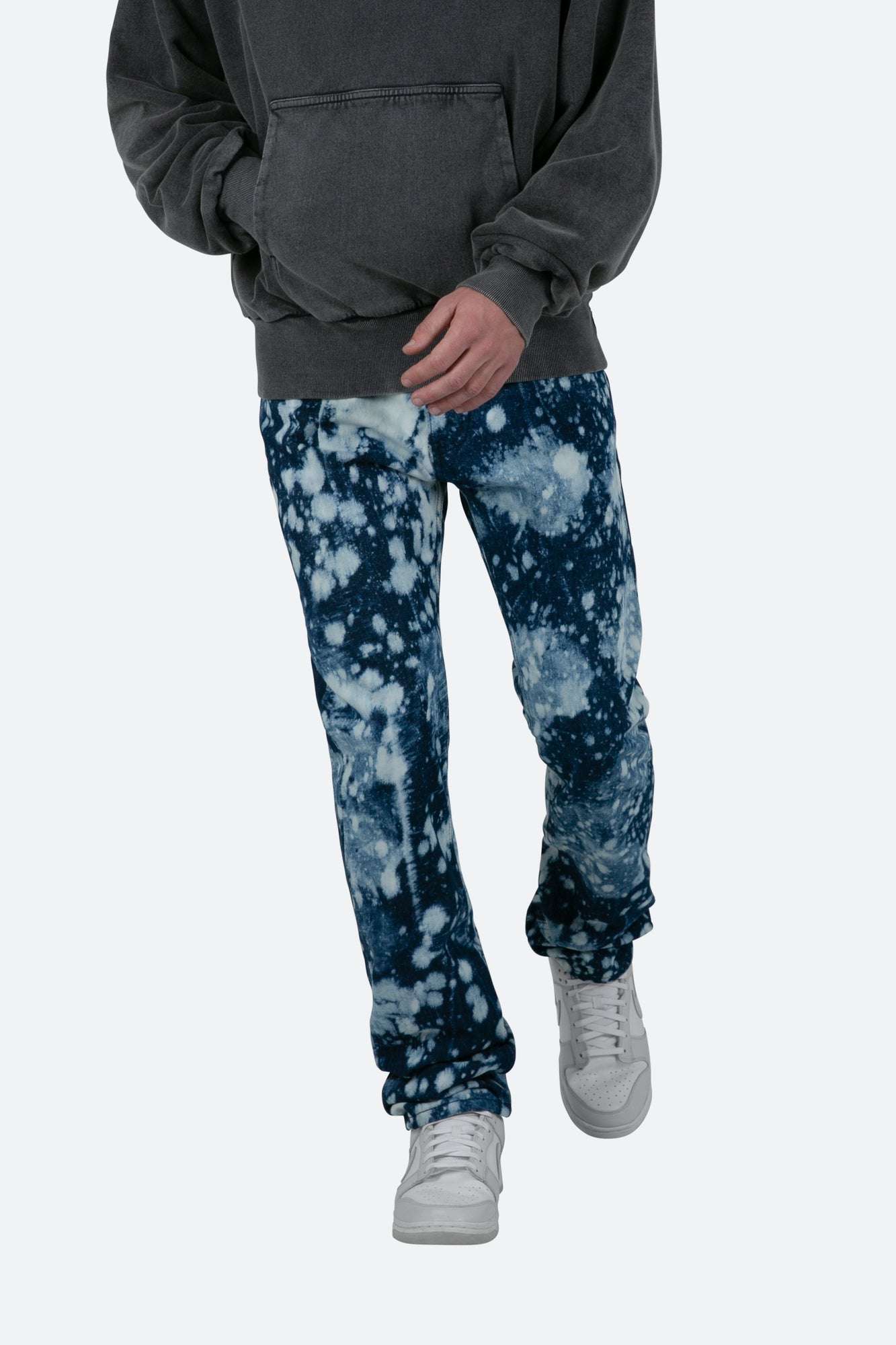 D365 Splash Straight Denim | Blue/White