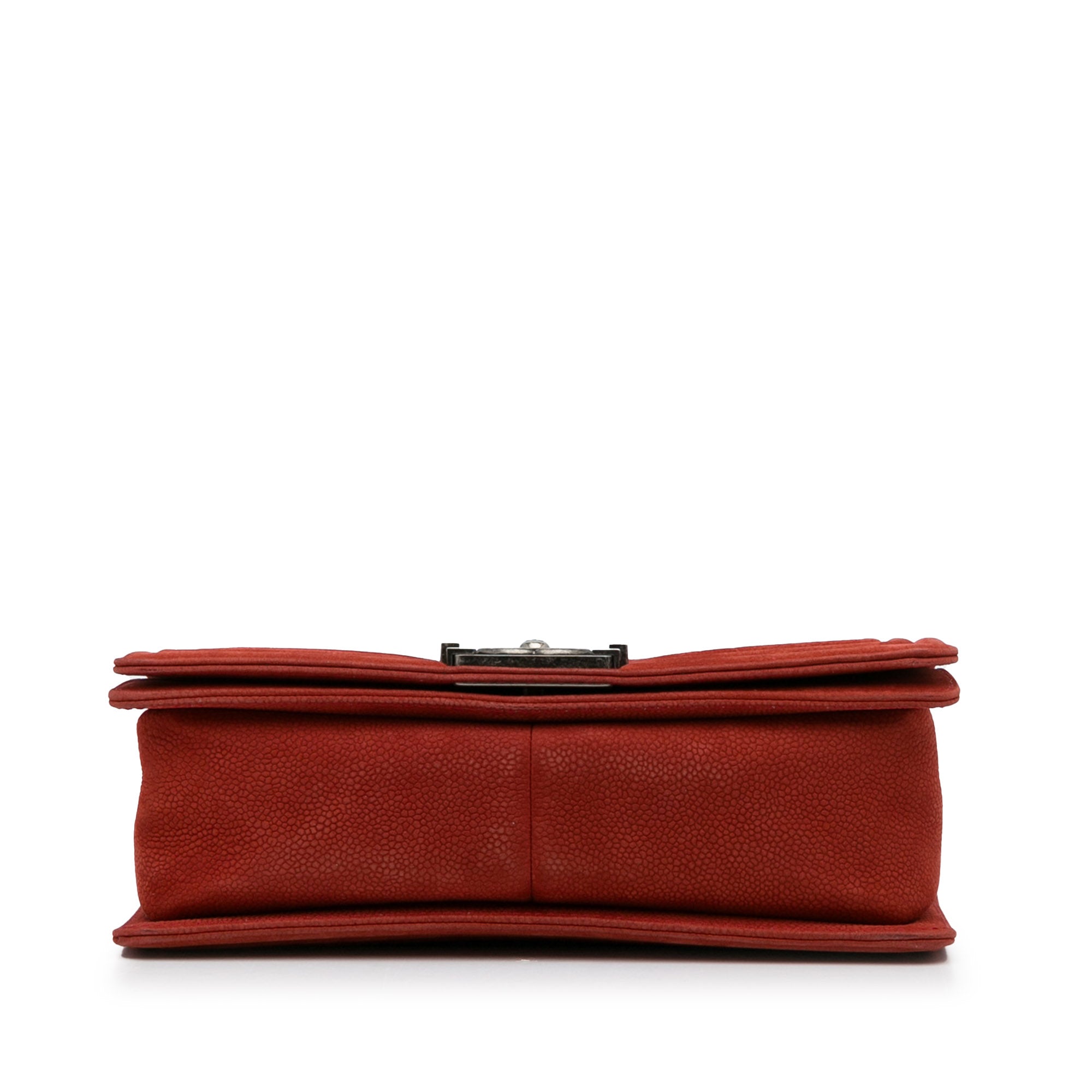 Chanel | Pre-Owned Old Medium Quilted Caviar Boy Flap - I | Red