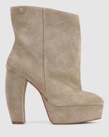 Womens | Dancer Suede Boot | Stone