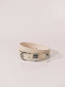 Hollyhock Chiffon Suede Silver | Chiffon Suede & Silver
