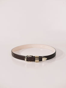 Hollyhock Date Brown Pale Gold | Date Brown & Pale Gold