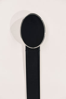 Flint Belt | Black & Silver