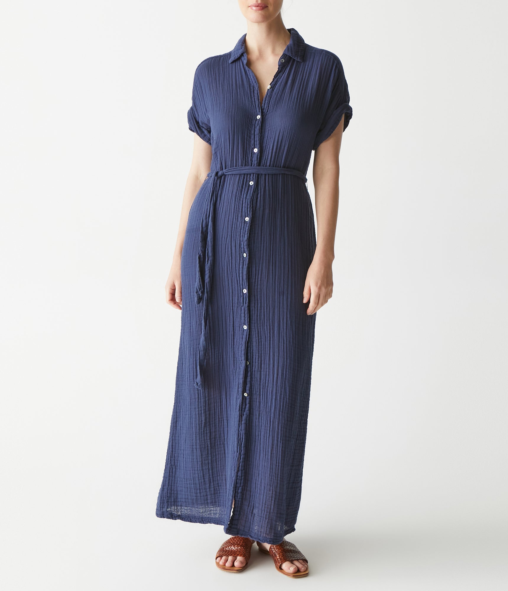 Allen Maxi Shirt Dress | Nocturnal