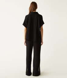 Jovi Gauze Pant | Black