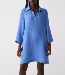 Kini Collared Tunic Dress | Salt Water