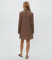 Kimberly Shirt Waist Dress | Cobblestone