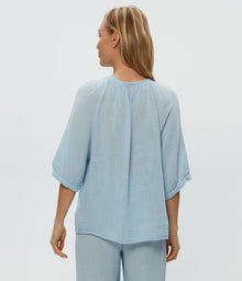 Jane Puff Sleeve Top | Fountain