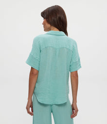 Gigi Gauze Popover Top | Serene