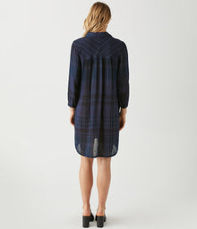 Polly Balloon Sleeve Shirt Dress | Nocturnal